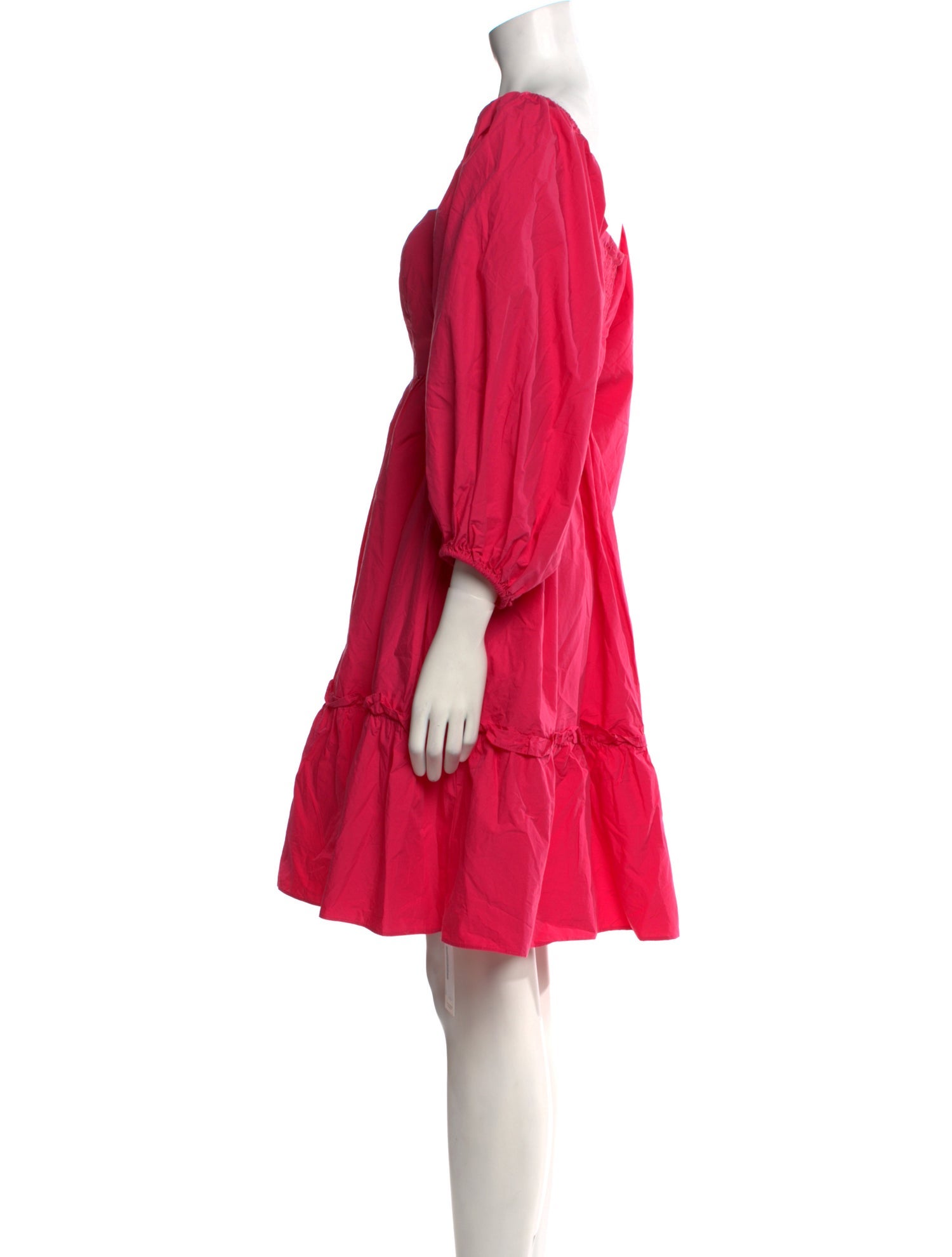 Cara Cara Square Neckline Knee-Length Dress